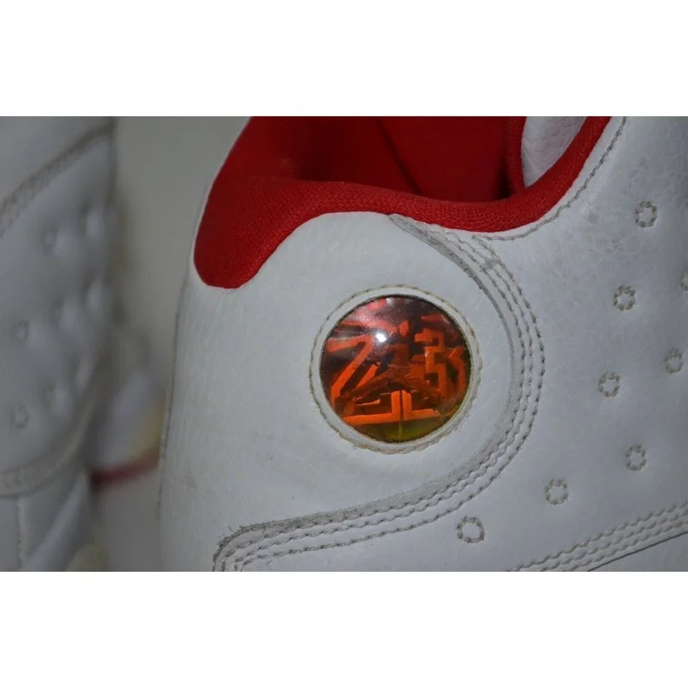Nike Air Jordan 13 Retro History of‎ Flight White & Red 414574-103 Size 6Y
